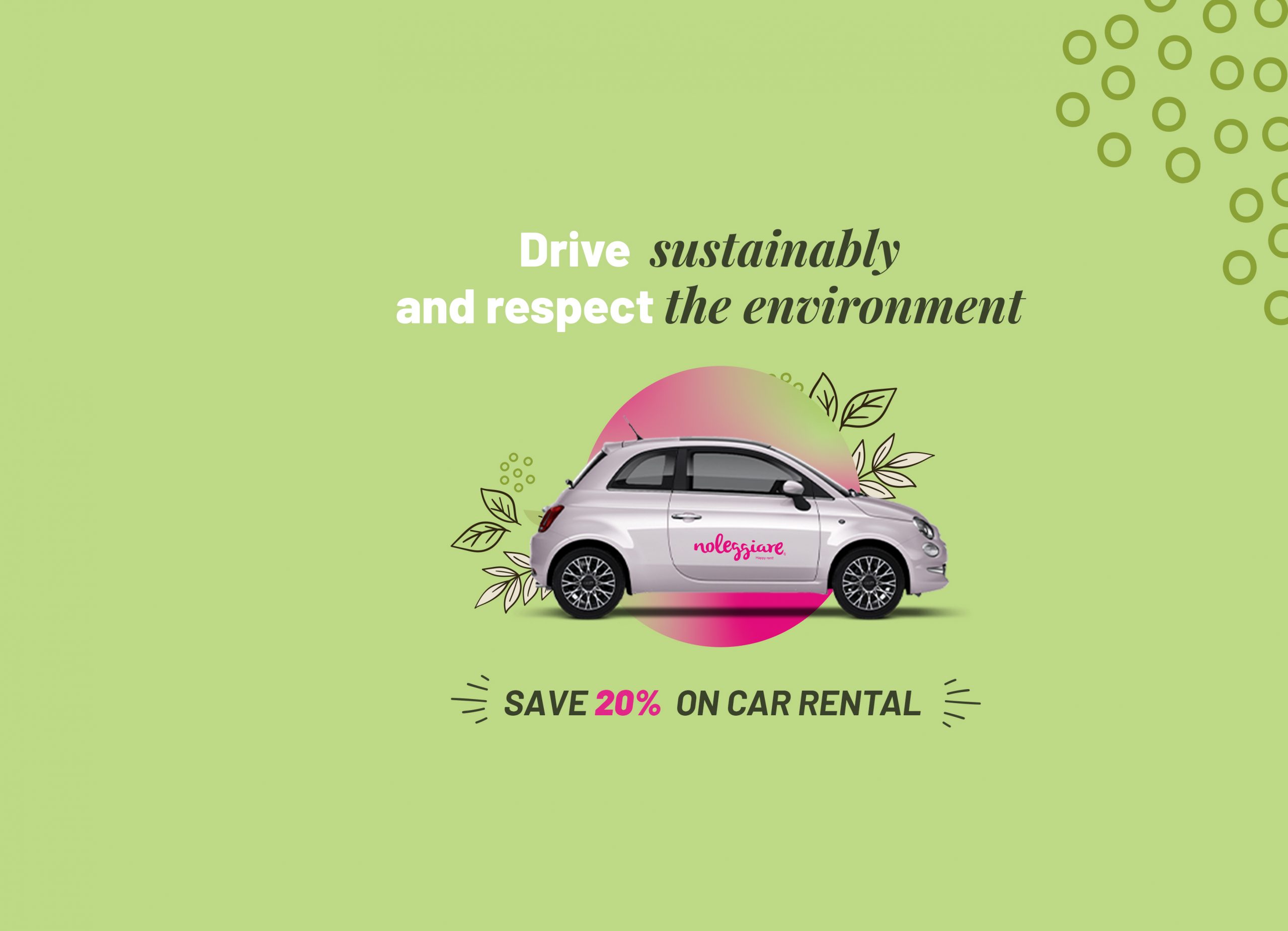 Eco-friendly Car Rental With A 20% Discount - Noleggiare.it