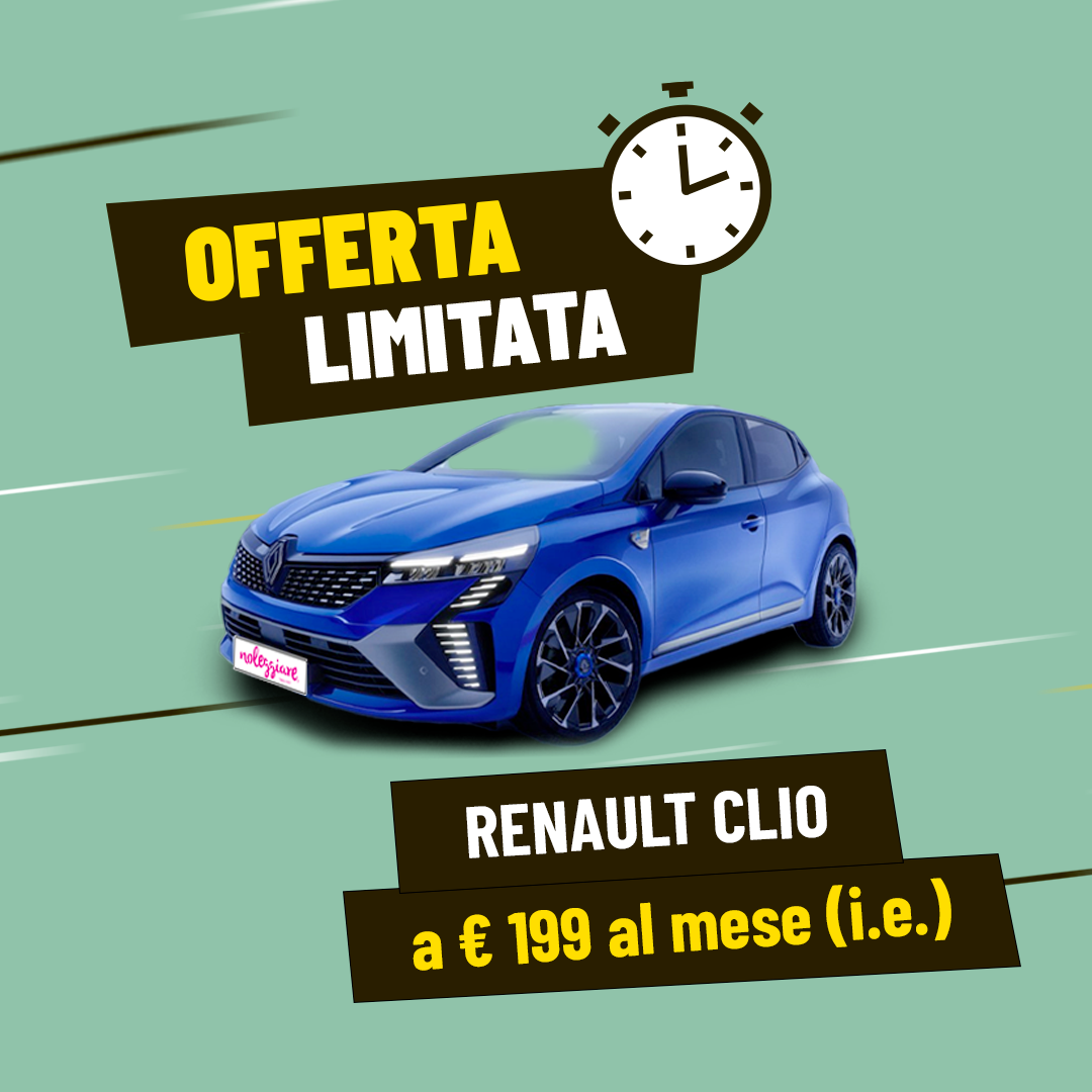 Offerte Renault Clio a Noleggio Lungo Termine